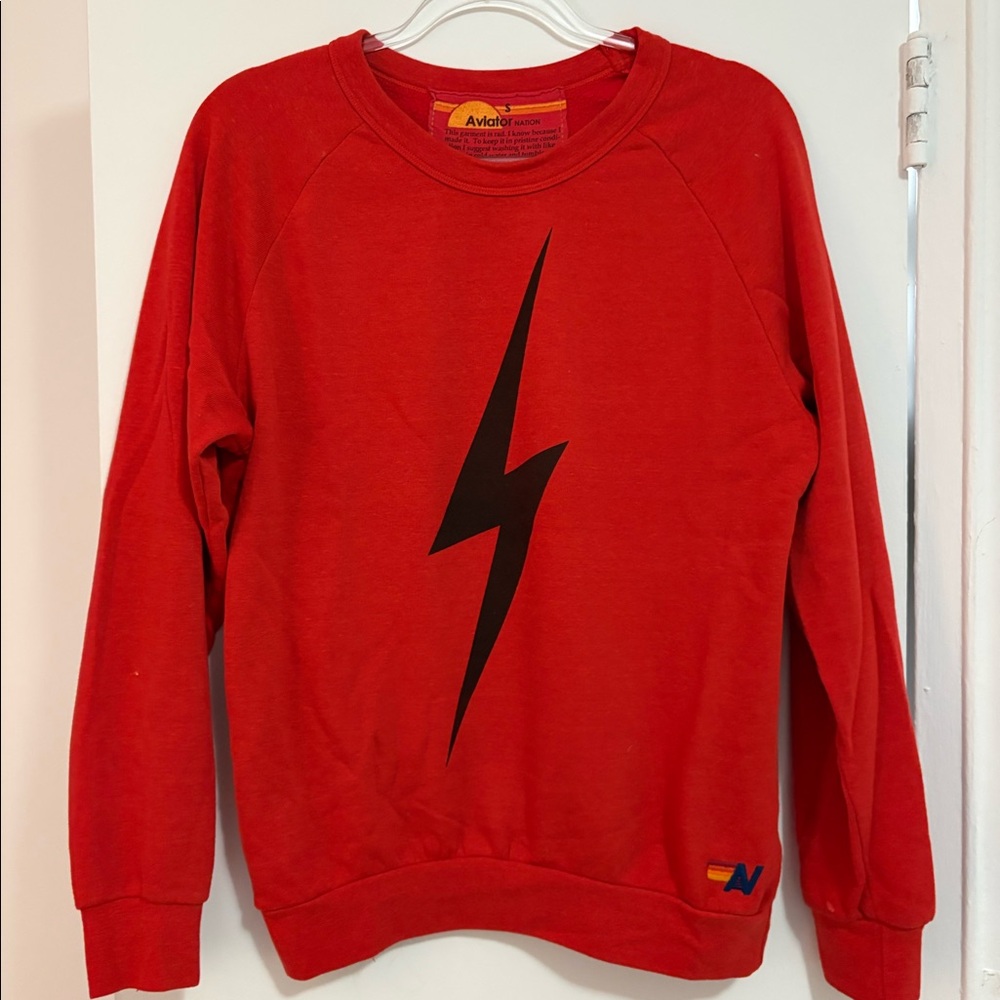 Aviator Nation Bold Crew Sweatshirt